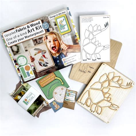 Shop — Picto Kits Diy Fabric And Wood Art Kid Friendly Partner