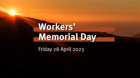 Workers Remembered On International Memorial Day WorkSafe Qld Gov Au