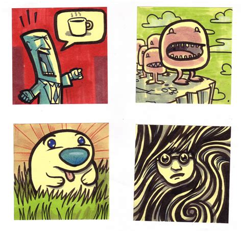 James Elston Illustration blog: Post-It Art