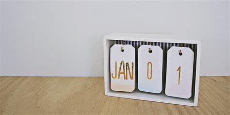 DIY Desk Calendar - Annabode - Denver's #1 Sustainable Interior Design Firm