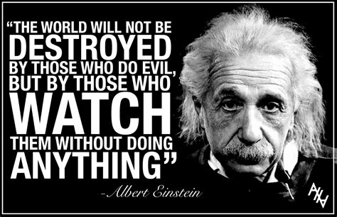 Albert Einstein Quotes Evil Quotesgram