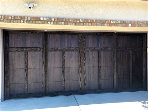 Shoreline Overlay Garage Doors By Chi Overhead Doors Walnut