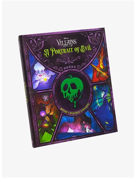 Disney Villains A Portrait Of Evil Book Hot Topic Disney Villains Villain Evil