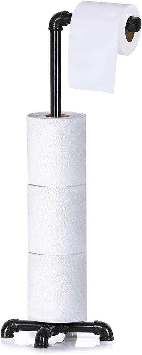 Black Free Standing Toilet Paper Holder Stand Michaels