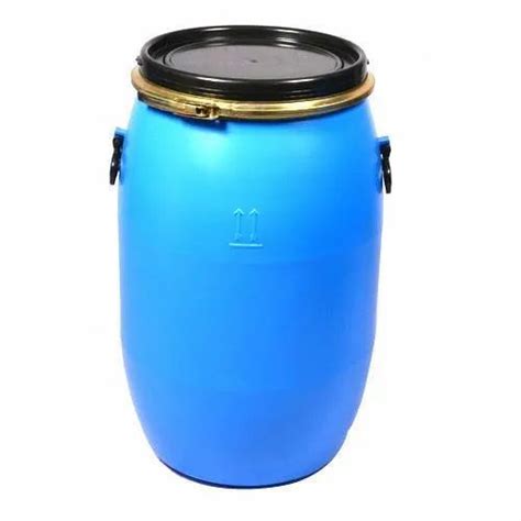 Cylinder Shape Blue Liter Hdpe Drum For Chemical Storage Capacity