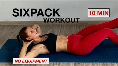 Sixpack Workout 10min Abs Workout Flat Stomach And Visible Abs Youtube