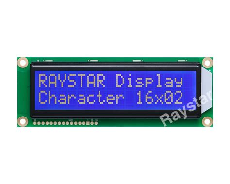 LCD 2x16 Character RC1602E Character LCD Datasheet Raystar