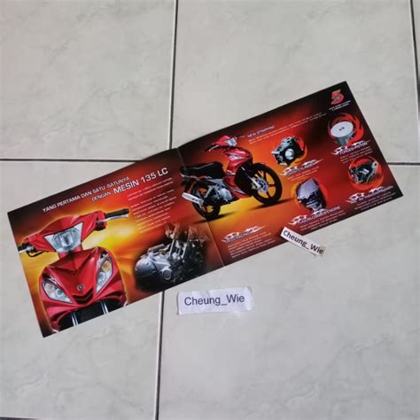 Jual Poster Jadul Antik Brosur Yamaha Jupiter MX 135 LC Old CW 2005