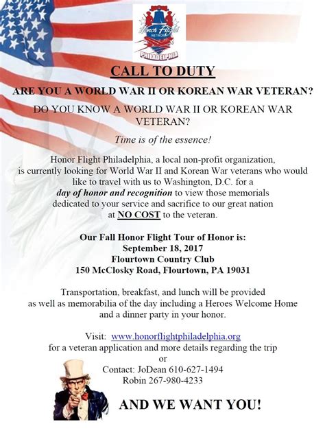 Notify Me • Honor Flight Montgomery County