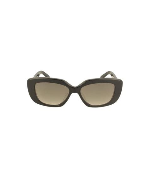 Celine Céline Metal Sunglasses In Black Lyst