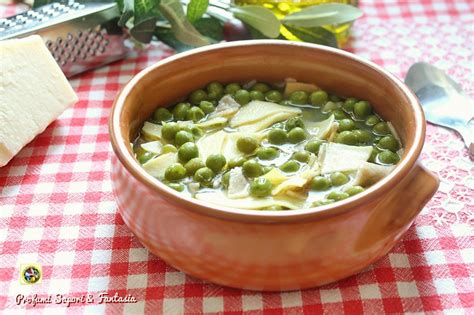 Minestra Di Piselli Con Patate E Cipolle Ricetta Profumi Sapori