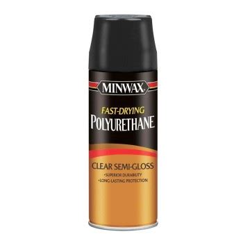 Buy the Minwax 33055 Polyurethane Spray ~ Semi Gloss | Hardware World