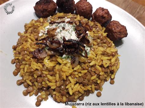 Mujadarra Riz aux lentilles à la libanaise BZH SANDRA