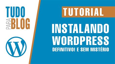 Como Instalar O Wordpress Na Hospedagem Web DEFINITIVO YouTube