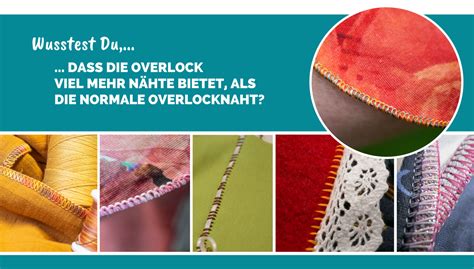 Welche Overlock ist Richtige für Dich Courleys