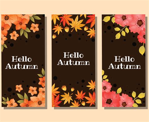 Fall Floral Banner