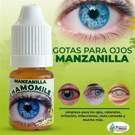 Gotas de Manzanilla para los Ojos Chamomile Eye Drops – Natural de ...