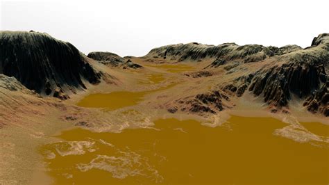 3D terrain mars - TurboSquid 1262290