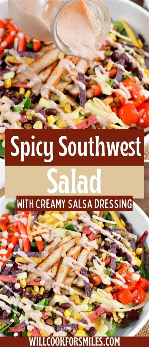 This Spicy Southwest Salad Is A Picture Perfect Copycat Of The Famous