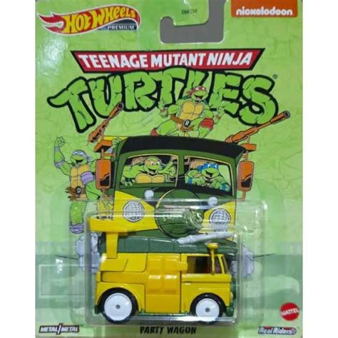 Hot Wheels Entertainment Party Wagon Tartarugas Ninjas Universo Hot Wheels