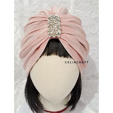 Jual Turban Instan Beludru Diamond Dewasa Dan Anak Shopee Indonesia