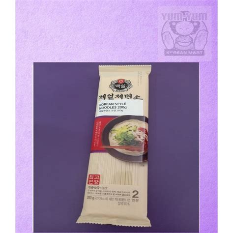 Cj Beksul Korean Style Noodles 200g Shopee Philippines