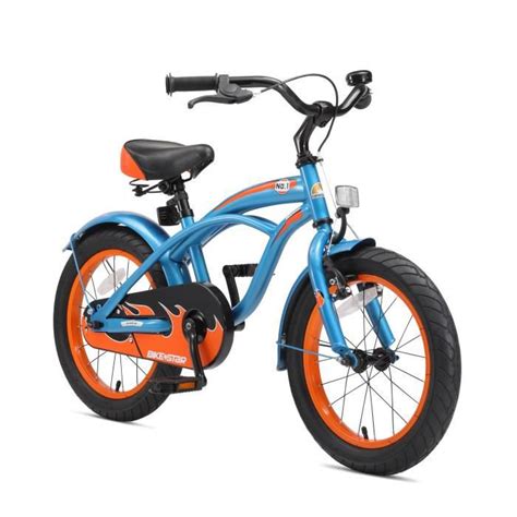 Vélo enfant évolutive 16 pouces BIKESTAR pour garcon et filles de 4