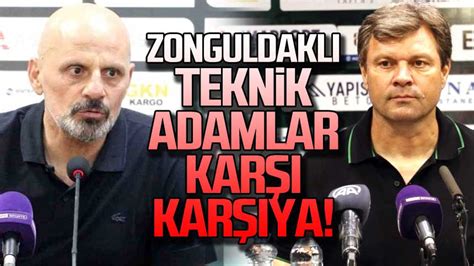 Zonguldaklı teknik adamlar karşı karşıya