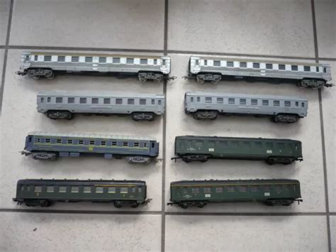 LOT DE WAGONS jouef hornby acho gégé jouef wagon hornby acho locomotive