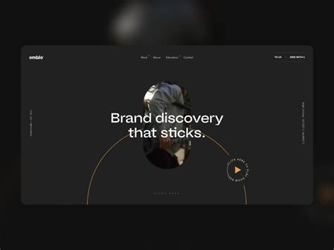 Emble Studio - Awwwards Honorable Mention