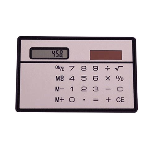 1pcs Calculator Portable 8 Digit Solar Power Calcu Vicedeal