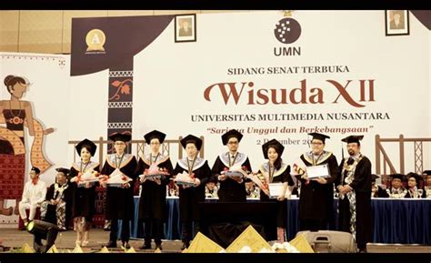 Wisuda Xii Umn Luluskan 689 Tujuh Mahasiswa Wisudawan Terbaik Palapa