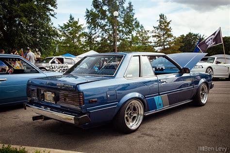 Blue TE72 Toyota Corolla Coupe At Humboldt Park Car Show BenLevy