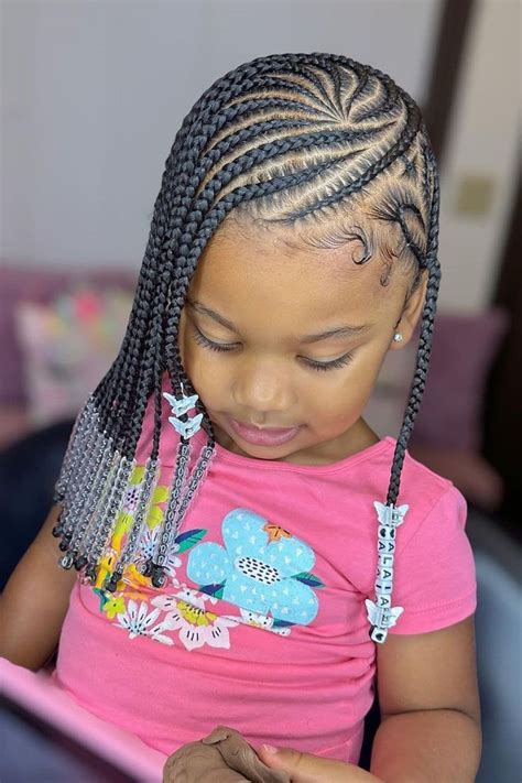 20 Top Braids with Beads Hairstyles for Kids of 2024 | Toddler ...