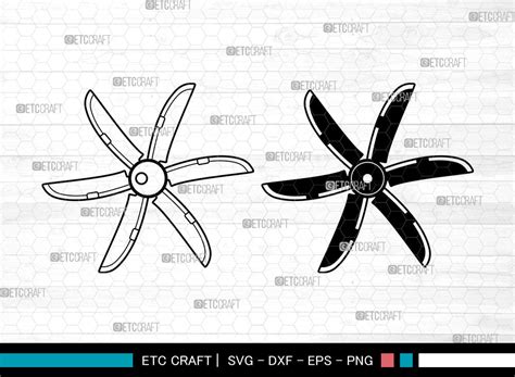 Aircraft Propeller Svg Propeller Svg Airplane Propeller Svg Fly