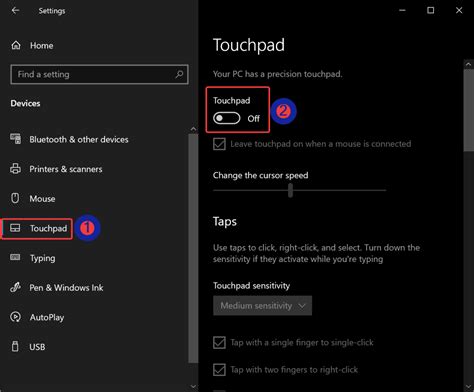 How To Enable Or Disable Touchpad On Windows Or Gear Up