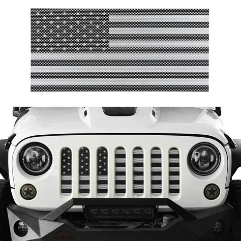 Buy Hooke Road Wrangler Grill Insert US Front Mesh Grille Screen Bug