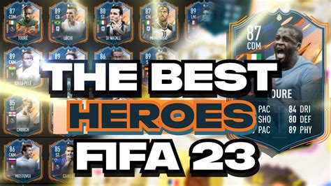 FIFA 23 TIER LIST RANKING EVERY FUT HERO YouTube