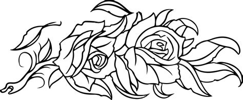 Desenho De Flores De Desenho De Mão Design De Contorno Png Desenho