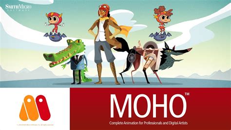 Moho 12 Anime Studio Meet The New Characters Youtube