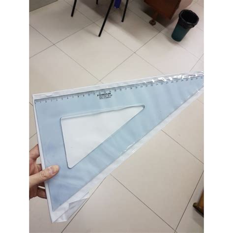 Staedtler Germany Triangle Ruler 14 Inches Length 30x60 Shopee