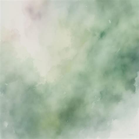 Premium Ai Image Green Abstract Watercolor Texture Background Design