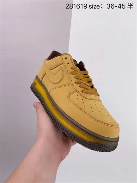 Jual NIKE AIR Force 1 LoW Retro SP Wheat Mocha Sepatu Olahraga Berjalan