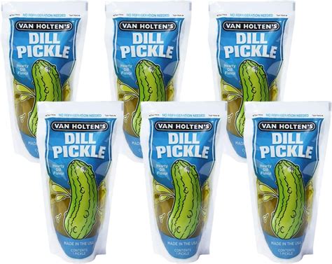 Amazon Van Holten S Pickles Variety Pickle In A Pouch Sampler