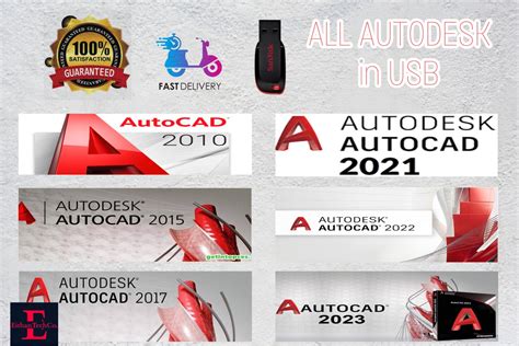 Autocad All Autodesk In Flash Drive LIFETIME Lazada PH