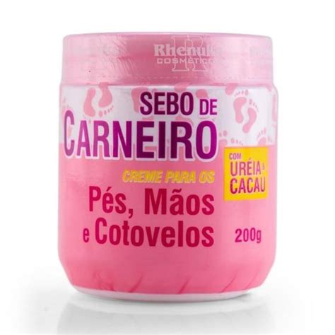 Creme Hidratante Sebo De Carneiro M Os P S E Cotovelos G Rachaduras