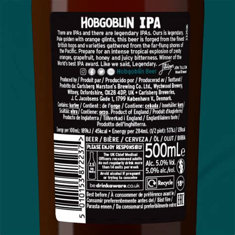 Hobgoblin Ipa Bottles 8 X 500ml Marstons