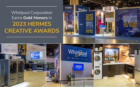 Whirlpool Corporation Earns Gold Honors In 2023 Hermes Creative Awards