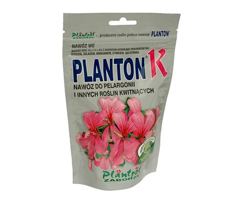 Nawóz do pelargonii i innych roślin kwitnących PLANTON K 200 g