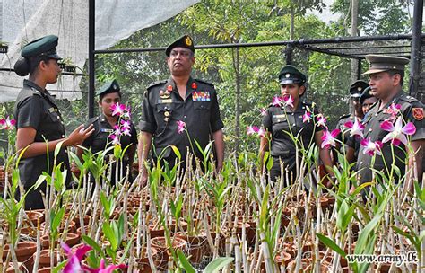 Slawc Colonel Commandant Visits Slawc Camps Sri Lanka Army